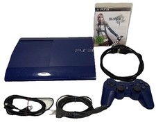 Sony PS3 Playstation 3 Super Slim 500 GB Azurite Blue + Controller Blau + Spiel