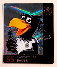Deutscher Fussball Bund - Maskottchen Paule - Nr. 35 - Holo - Sammelkarte - neu