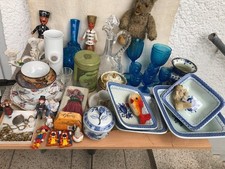 tolle Nachlasskiste Flohmarkt Oma hat aufgeräumt alt +Antik 44 Teile