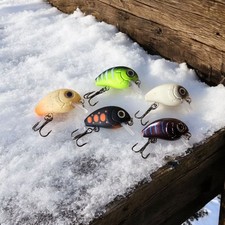 Mini Wobbler 2g Crankbaits UL Angeln 2,8cm Forellen Fischen Barsch Köder