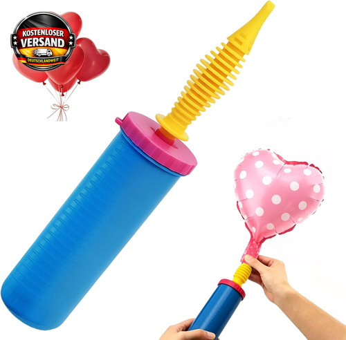 Handgehaltene luftballonpumpe - handgehaltene,