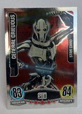 Force Attax Star Wars 1 (2012, blau), General Grievous (208) Star-Karten