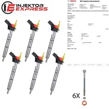 6x 0445116026 Bosch Injektor