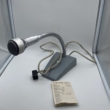 Peiker TM 32 Bundeswehr Tischmikrofon 200 Ohm – 1969 – Vintage Military Mic
