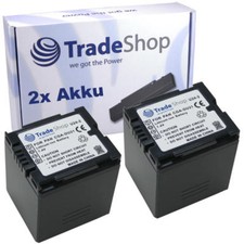 2x Kompatibler Ersatz-AKKU für PANASONIC NV-GS500 NV-GS-500 NVGS-500 EG-S