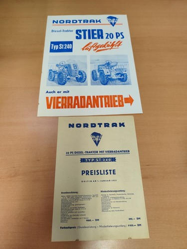 Nordtrak stier 240 prospekt - stier, st