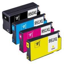 4pk 950XL 951XL Ink for HP