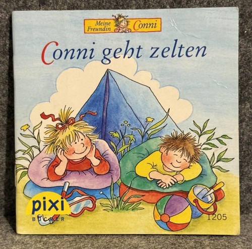 Pixi 1205 conni geht zelten - conni,