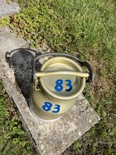 Alte Milchkanne aus Aluminium