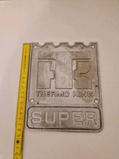 Lkw Thermo King Guss Schild Scania Volvo Daf MAN Iveco Mercedes Benz