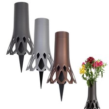 Grabvase Roseta mit Erdspieß