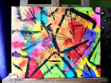 Echtes Leinwandbild auf