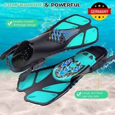 verstellbare kurze Flossen Erwachsen/Kinder Größe 36-47 Schnorchelflossen Khroom