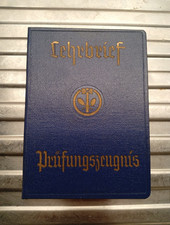 Lehrbrief Original-Dokument zu