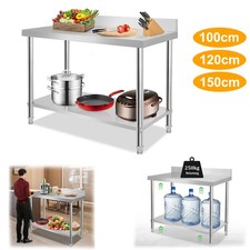 100/120/150cm Edelstahl