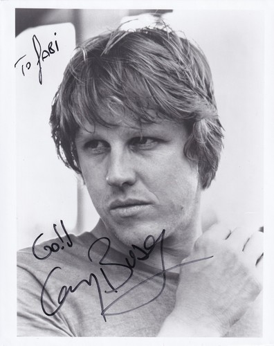 Gary busey originalautogramm - busey,