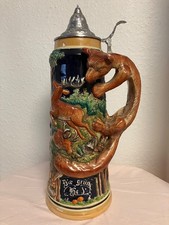 Fox Hunt German Beer Stein -