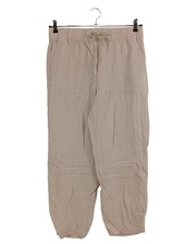 H&M Baggy Pants Damen Hose Gr. DE 38 wollweiß Casual-Look