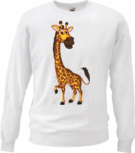 Sweatshirt elegante giraffe - sweatshirt,