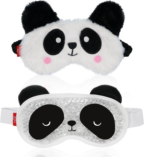 Gel augenmaske panda plüsch - panda, 2