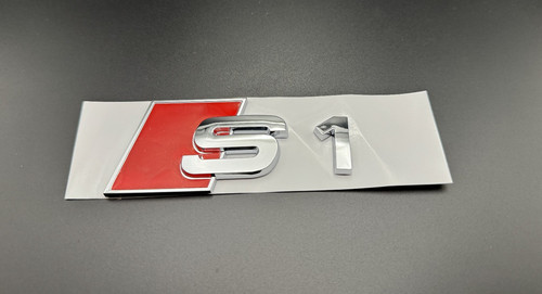 Audi schriftzug emblem - s1,