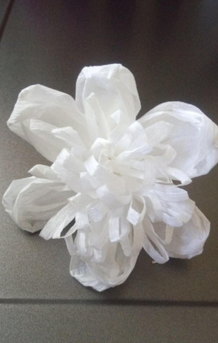 Grosse krepprosen papier - 30, x