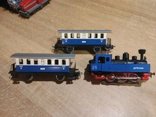Märklin H0  " Tenderlokomotive Primex Blau " mit 2 Edelweisswagen