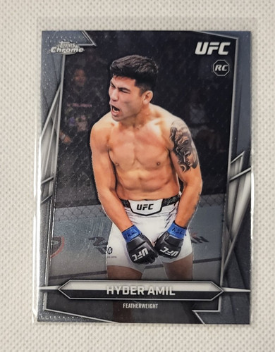 2026 topps chrome - ufc, hyder