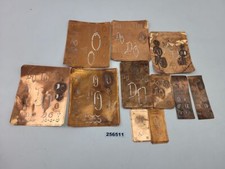 Stickschablonen Saxonia Initialen Vorlagen Vintage Textilkunst Basteln #256511