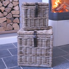 Rattan Aufbewahrungskorb