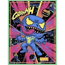 Marvel Venom Blacklight Funko