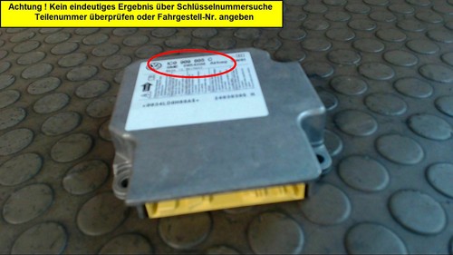 Steuergerät airbag passat - vw,