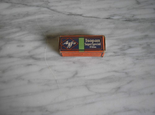 Vintage agfa film - -, schachtel