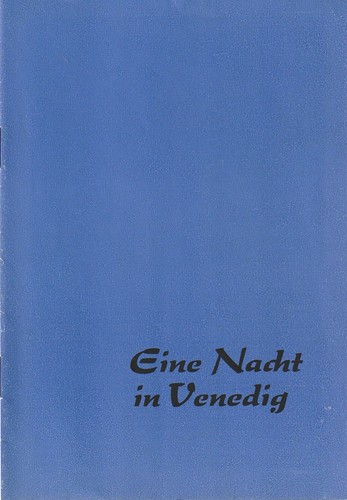Programmheft johann strauß - programmheft,