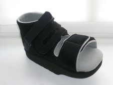 Kranken - Pflegeschuhe / Fuß - OP-Schuh, neuwertig, Klett, Innenlänge 26 cm