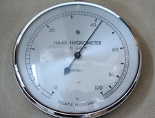 DEKORATIVES HAAR-HYGROMETER VON FISCHER #12415