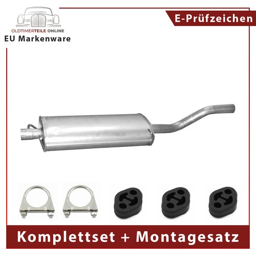 Auspuff mittelschalldämpfer - auspuff,