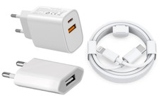 Ladegerät Schnellladegerät Adapter Netzteil Schnellladekabel für iPhone 7-14