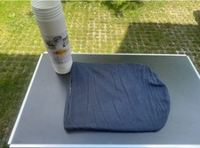 Akton Back Pad Gelpad Sattelpad mit Bezug 40x55 cm, Dicke 10 mm