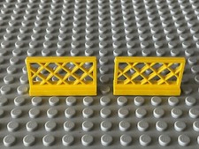 Lego 3185 Gitterzaun Gelb