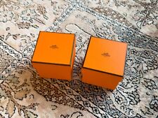 HERMÈS | Karton / Box / 2 Schachteln ( 12,5 x 12,5 x 11,5  cm ) - leer - D -