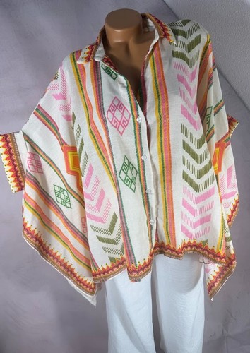 Sommer bluse ponchobluse italy - sommer,