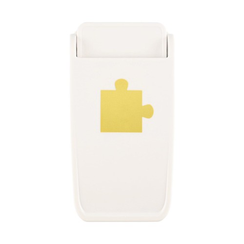 Motif punch puzzle piece heavy