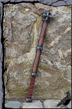 Larp Polsterwaffe - Hiebwaffe Kurze Keule - 70cm  Epic Armoury