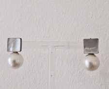 Ming Pearl Earrings With