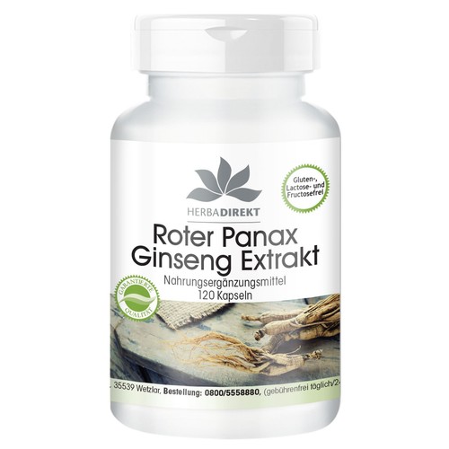 Roter panax ginseng extrakt - panax,