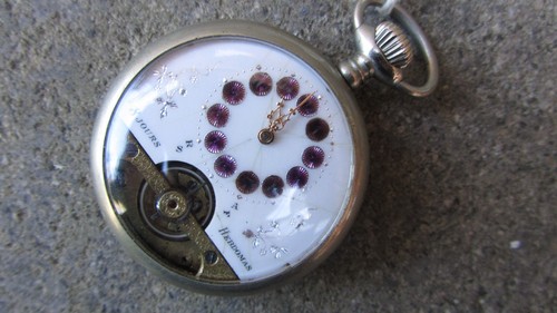 Antike taschenuhr hebdomas - hebdomas, 8