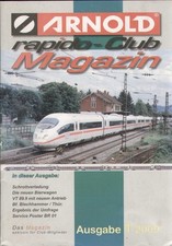 ARNOLD RAPIDO CLUB-MAGAZIN 2009 Ausgabe 1 Hornby D bb Magazin