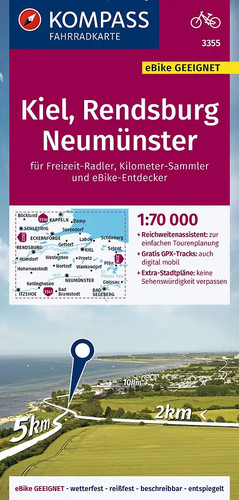 Kompass fahrradkarte 3355 - kompass,