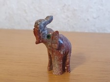 Elefantenfigur Speckstein in